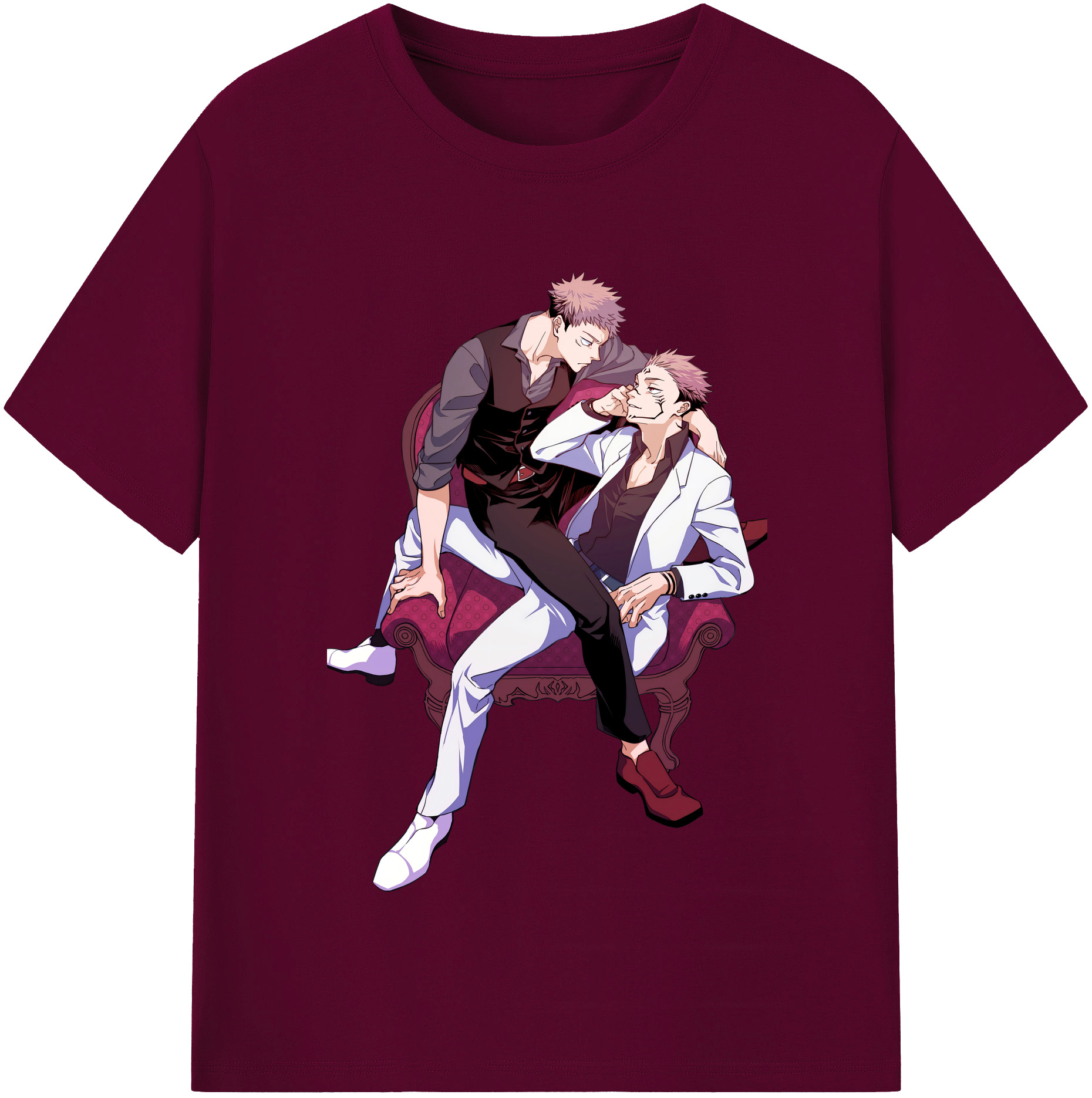 （画像用） 呪術廻戦 Jujutsu Kaisen レディースカジュアルプリントTシャツ（綿100％）